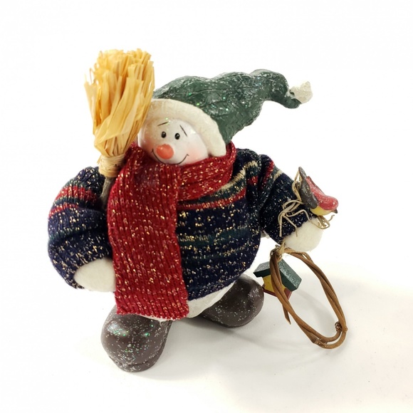 Crazy Mountain Other - Crazy Mountain Christmas Glitter Snowman Figurine